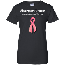 Load image into Gallery viewer, #harperstrong Retinoblastoma Warrior Cancer Awareness Men/Women T shirt