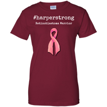 Load image into Gallery viewer, #harperstrong Retinoblastoma Warrior Cancer Awareness Men/Women T shirt