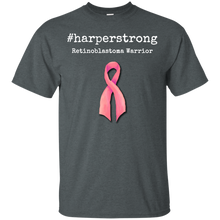 Load image into Gallery viewer, #harperstrong Retinoblastoma Warrior Cancer Awareness Men/Women T shirt