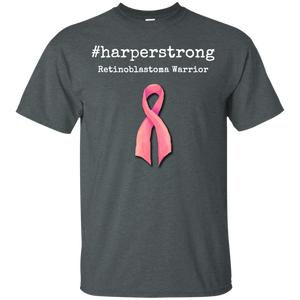 #harperstrong Retinoblastoma Warrior Cancer Awareness Men/Women T shirt