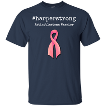 Load image into Gallery viewer, #harperstrong Retinoblastoma Warrior Cancer Awareness Men/Women T shirt