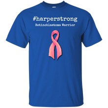 Load image into Gallery viewer, #harperstrong Retinoblastoma Warrior Cancer Awareness Men/Women T shirt