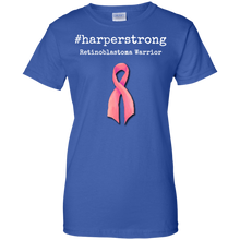 Load image into Gallery viewer, #harperstrong Retinoblastoma Warrior Cancer Awareness Men/Women T shirt