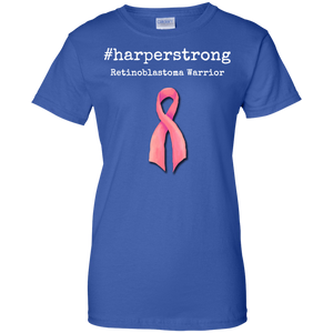 #harperstrong Retinoblastoma Warrior Cancer Awareness Men/Women T shirt